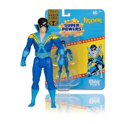 McFarlane DC Super Powers Nightwing (Gold Label) 4.5'' Action Figure