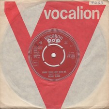 Bobby Bland Share Your Love With Me Vocalion Pop DEMO VP 9229 Soul Northern Moto