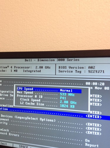 DELL DIMENSION 3000 Intel Pentium 4 2.80Ghz Computer w/ 2GB Ram, DVDROM, No HD - Picture 12 of 12