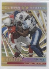 2018 Panini Illusions Clear Shots Gold 206/299 Chandler Jones #CS-CJ fm0