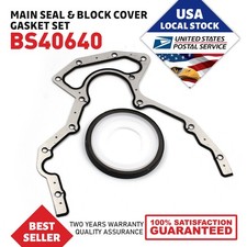 BS 40640 Rear Main Seal Gasket Set Compatible with GM LS LS1 LS6 LS2 LS3 LQ9 LQ
