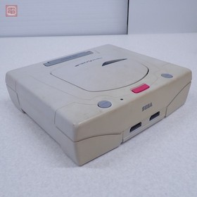 Sega Saturn Console HST-3220 Tested Working With Box Controller Cables Set