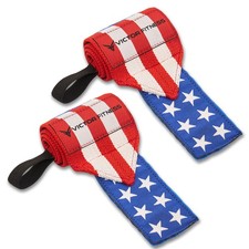 18" Powerlifting Wrist Wraps with Thumb Loops - Perfect for Weightlifting, St...