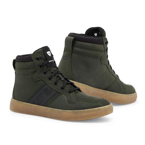 REV'IT! Kick Dark Green Brown Shoes size 43