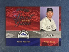 2003 Donruss Studio Spirit of the Game Todd Helton Rockies /1250