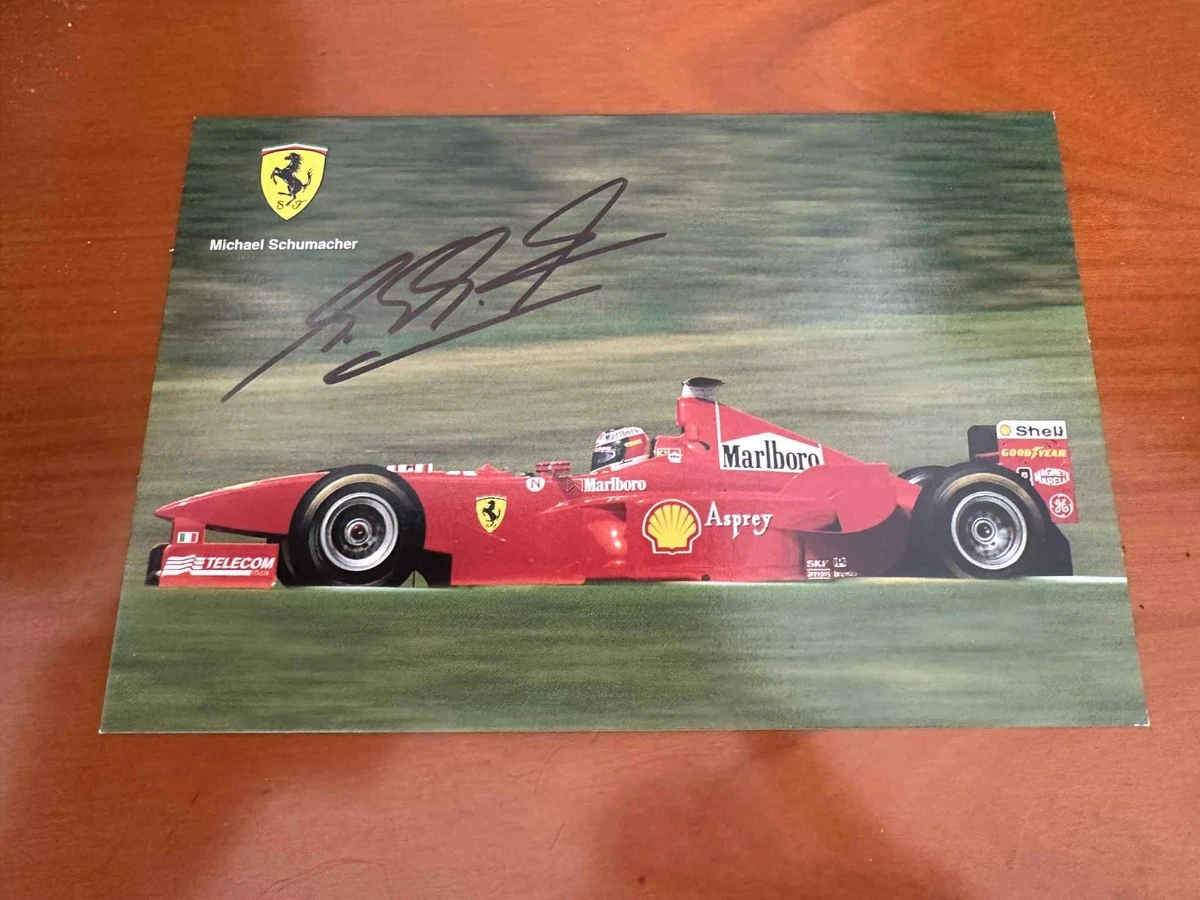 Michael Schumacher Signed Pre Printed Autograph A4 Photo Gift For a F1 Fan