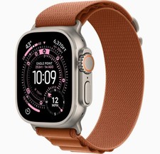 Generic Watch Band 49mm Apple Ultra 1 2  3 Natural Titanium. Alpine Terra Cotta
