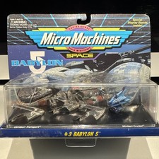 Micro Machines Space 65620 3 Babylon 5 NIB Galoob