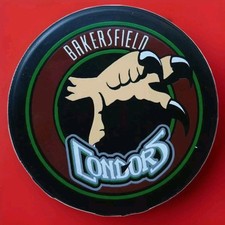 BAKERSFIELD CONDORS OFFICIAL HOCKEY PUCK MADE IN CANADA LINDSAY MFG.