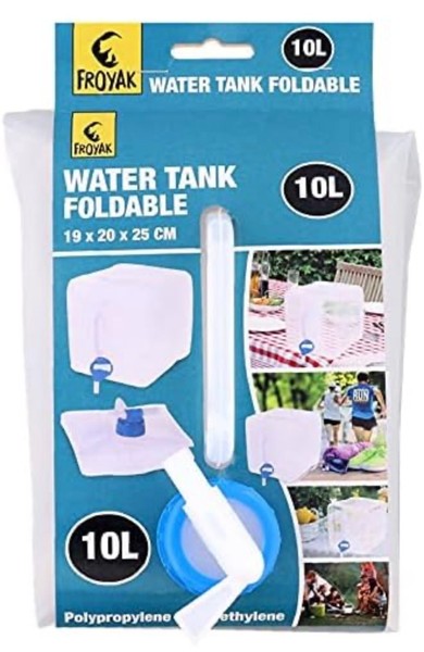 Faltbare Wasserkanister 10 L Wassertanks Faltkanister Wasser Kanister Zapfhahn-image