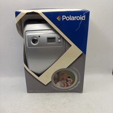 Polaroid One600 Ultra Instant Film Camera Silver Vintage Open Box Retro 600 Film