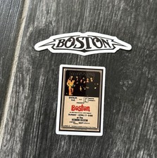 BOSTON - decals - stickers 2 x3 . Set of 2