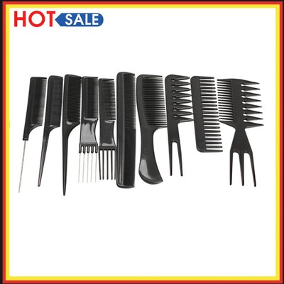 10pcs  Comb Make Up Comb Professional Hair Combs Anti-static Hairbrush