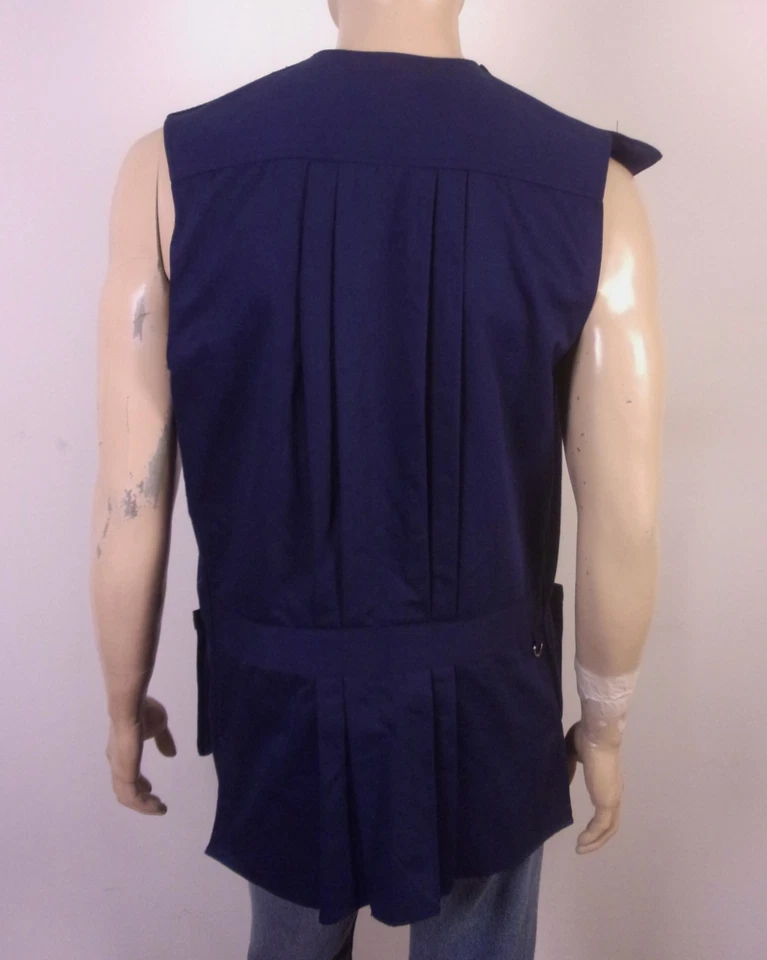 vintage EUC Chimere Inc. Criterium Skeet Shooting Vest Leather Rifle Pad L - Image 4 of 4