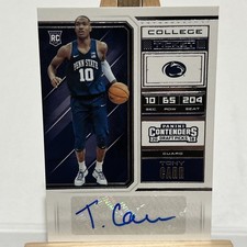2018 Panini Contenders Draft Picks Tony Carr Auto Penn State Autograph Signed RC