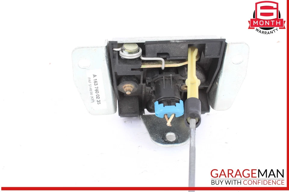 98-05 Mercedes W163 ML320 ML55 AMG Actuador de cierre de tapa de maletero trasero Foto 3 de 4