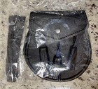 NEW Scottish Black LEATHER Kilt SPORRAN & Belt Celtic Renaissance Highland Irish — photo 5