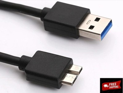 USB 3.0 Cable for Seagate Backup Plus Slim External Hard Drive HDD Cord