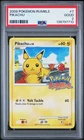 2009 POKEMON RUMBLE #7 PIKACHU PSA 2
