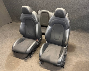 LEDER S-Line Sportsitze Ausstattung Audi TT 8J Sitze Lederausstattung schwarz