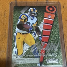 2021 Panini Contenders Chain Movers Insert Marshall Faulk #CM-MFA Rams Football