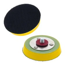 2 Dura-Gold 3" Hook & Loop DA Backing Plate Pads Thick, for Auto Sander Polisher