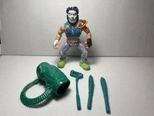 VTG 1989 TMNT Teenage Mutant Ninja Turtles Casey Jones Action Figure COMPLETE