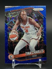 2025 Panini Prizm WNBA Tina Charles Blue Velocity #3 Connecticut Sun