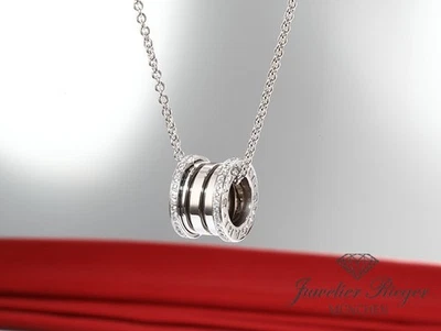 Bulgari Collier B-Zero 1 Weissgold 750 Diamanten Brillanten 350054 2016 Gold - Bild 1 von 4