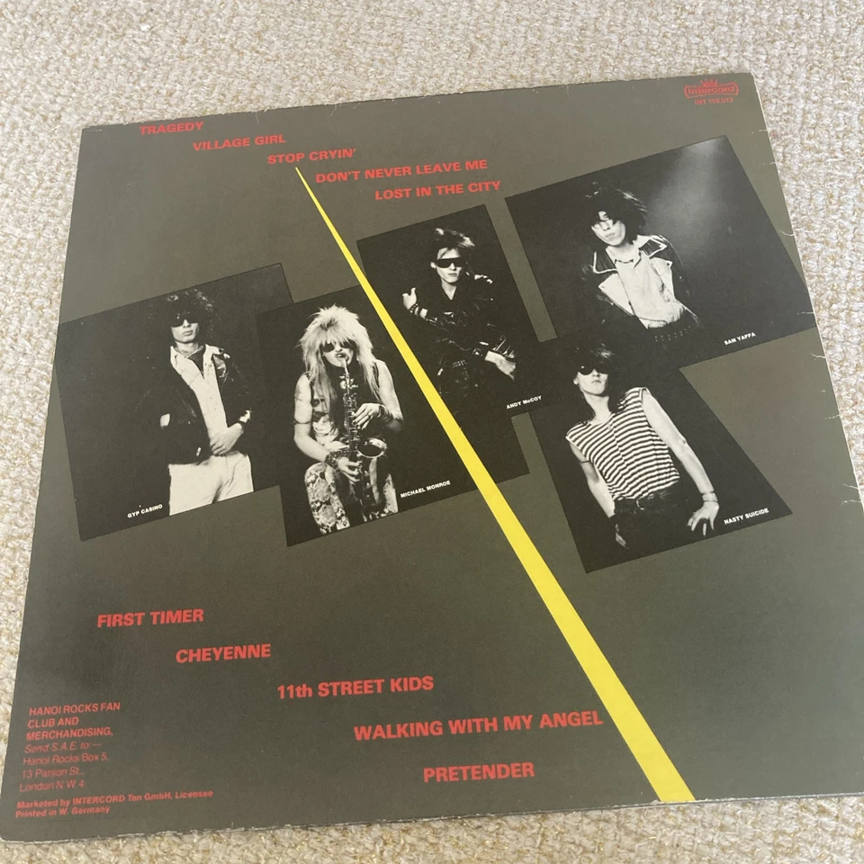 HANOI ROCKS.BANGKOK SHOCKS ,SAIGON SHAKES Lp. Original Euro Press. Exc - Image 2 of 4