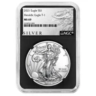 2021 $1 1-oz T-1 American Silver Eagle NGC MS69 ALS Label Retro Core