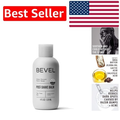 Post-Shave Balm with Tea Tree & Witch Hazel   Soothes and Hydrates Skin