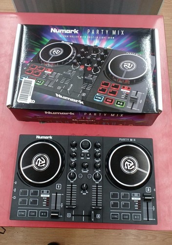 Numark Party Mix DJ Controller Portable USB MIDI Mixer New