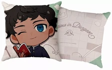 Kablue Gakuen Dungeon Meal Cushion Cover 45cm Polyester Used