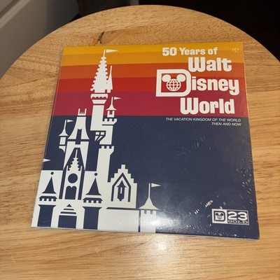 50 YEARS OF Walt Disney World 50th Anniversary D23 7'' Vinyl Brand New Sealed.