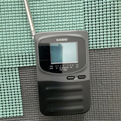 #ad Casio TV 100 Pocket LCD TV Vintage Mini Portable Television Tested amp; Working $22.00