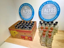 (36) Tequila OLMECA Los Altos EMPTY Bottles | 750ml | Bar Signs  | 👀LIST BELOW