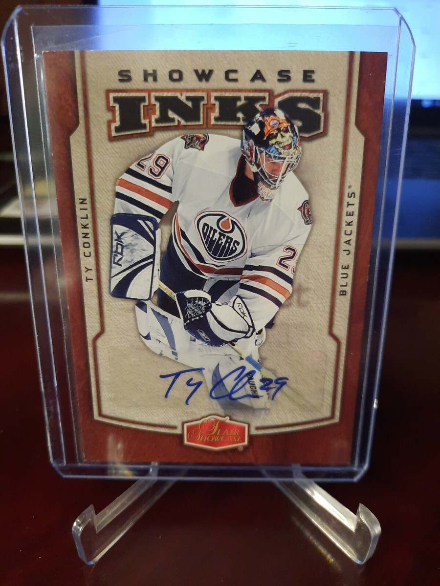 2006-07 Flair Showcase Inks Ty Conklin #I-TC Auto | eBay