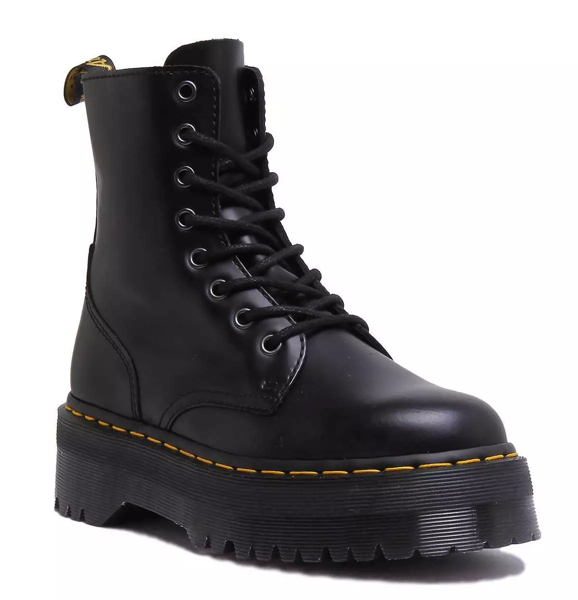 Dr Martens Jadon Womens Lace Up Leather Ankle Boots In Black US Size 5 10