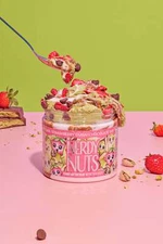 Nerdy Nuts Strawberry Dubai Chocolate Bar Peanut Butter Treat