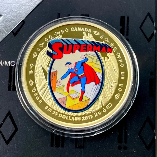 2013 Canada Gold $75 Coin – 1940 Iconic Superman Comic Cover # 4