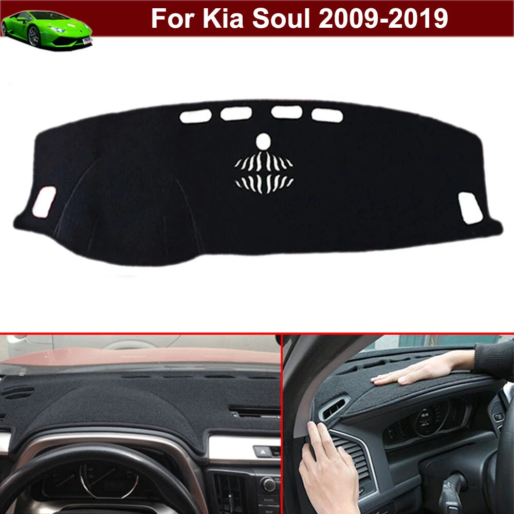 1pcs Non slip Dash Cover Dash Mat Dashboard Carpet Cover for Kia