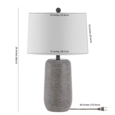 Safavieh CELVIN 26" TABLE LAMP, Reduced Price 2172745630 TBL4416A
