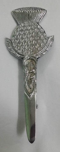 Scottish Kilt Pin Various Design Chrome/Highland Kilt Pins Metal 4''/Pin Brooch - Picture 30 of 36
