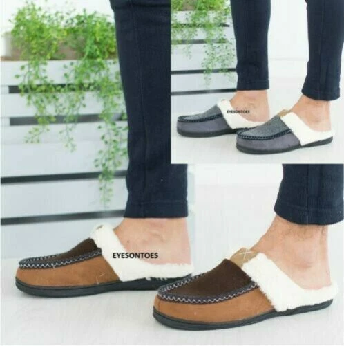 Zapatillas de andar grises por casa de hombre