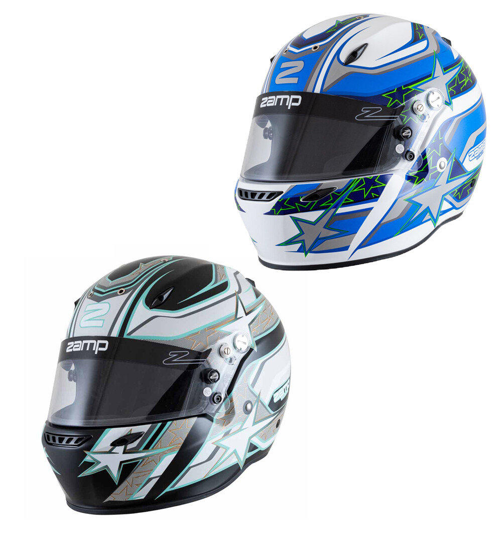 ZR-72 Zamp Helmet ZR 72 FHR SA2020 FIA8859-2015 Hans Compatible
