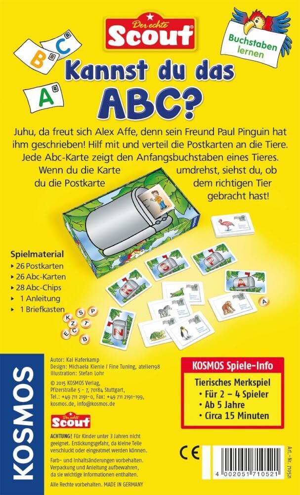 Thumbnail - Scout Kannst Du Das Abc?