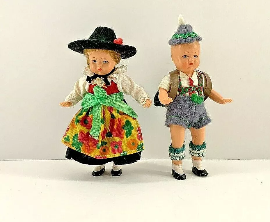 Vintage online miniature dolls