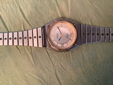 Très jolie montre femme à quartz NAPPEY (Besançon) acier - TBE fonctionne