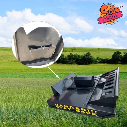 AGTRC72 72" Skid Steer Brush Cutter Attachment Heavy Duty Universal 2 Blades eBay